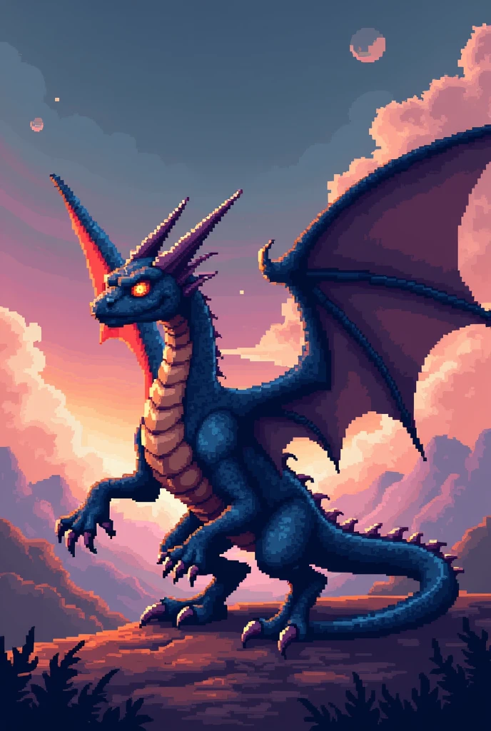 Pixeliated Dragon