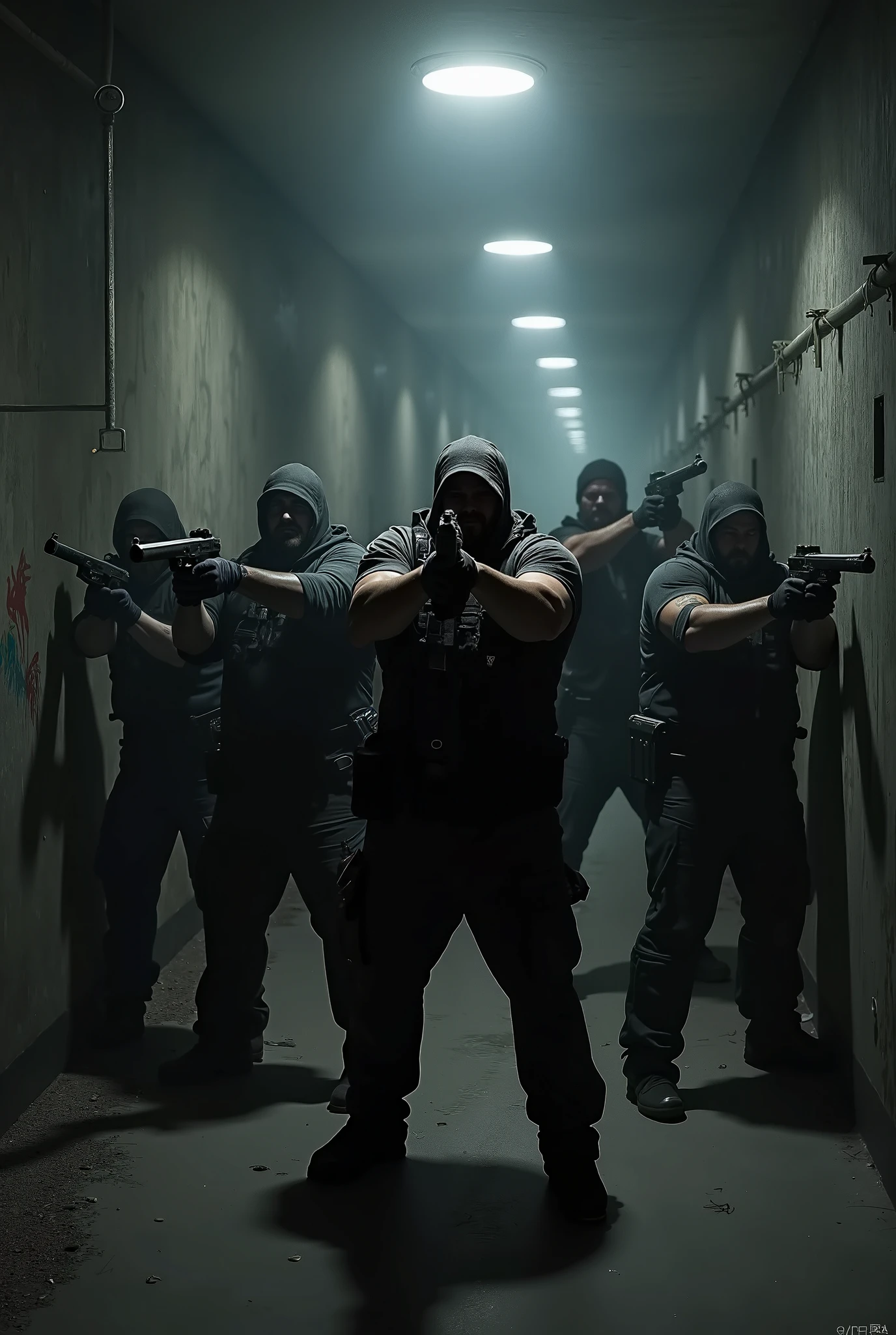 Visualize a scene of intense police investigation. Destaque as pistas encontradas nas cenas dos crimes que levam a Josh. Convey the feeling of pressure and tension as the police close in on the siege.
