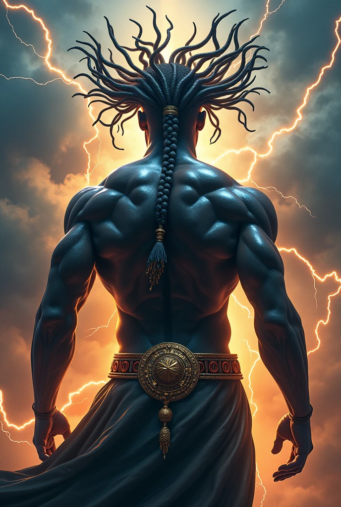 Black god, god of thunder