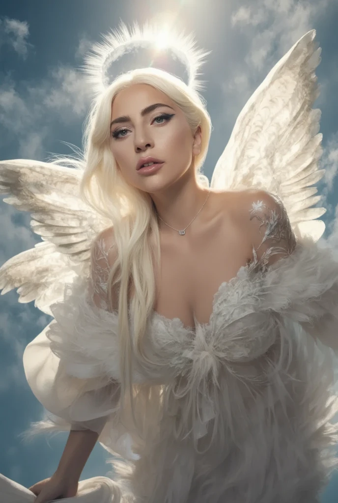 lady gaga as an angel 