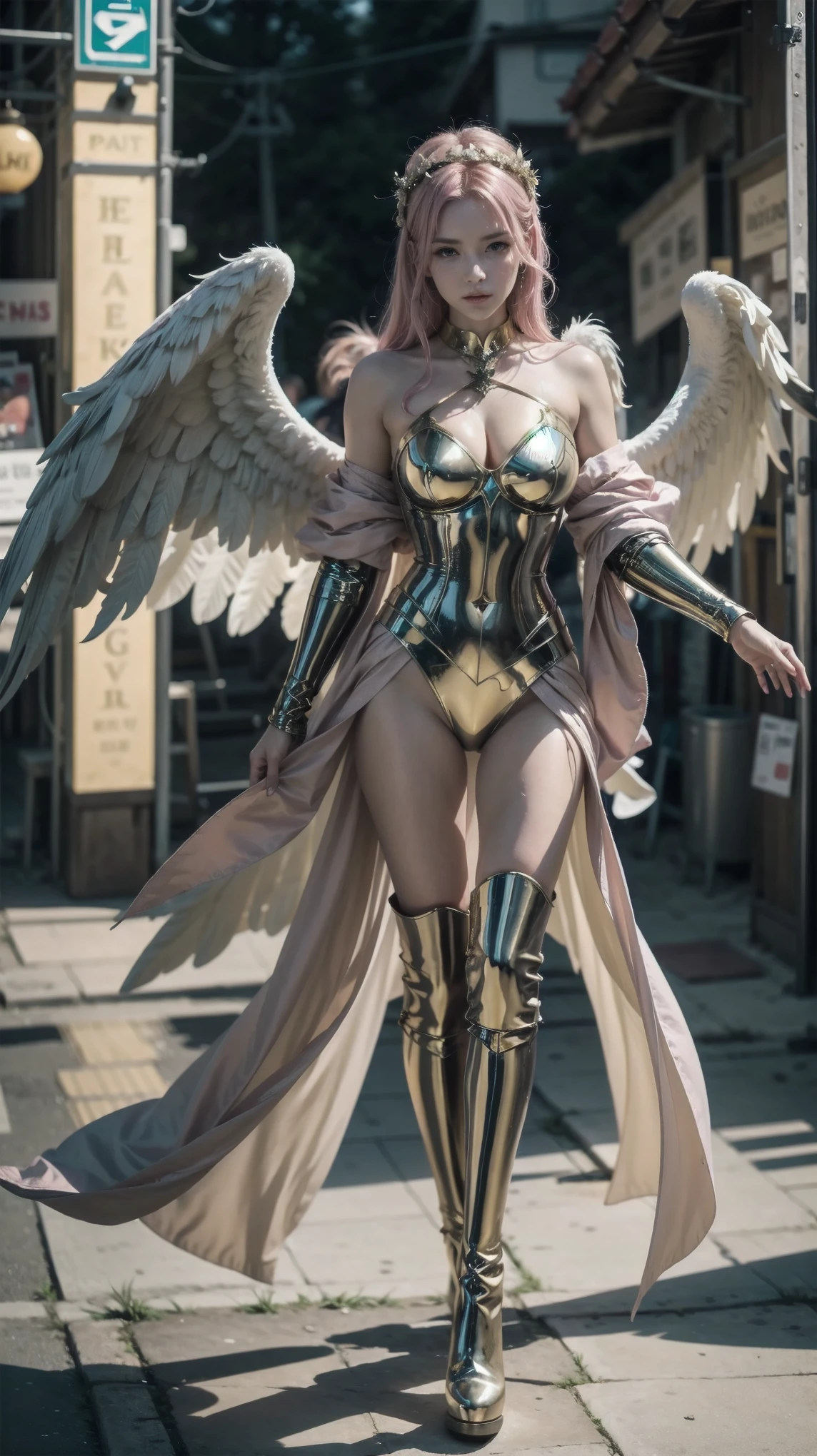  a close up of a woman with a skull on her shoulder , Anjo majestoso de  full body , angel knight girl, angel in plastic armor, tall female angel, beautiful angel girl ciborgue, beautiful cleric,  female key art by Cushart Krenz , serafim, Shadowverse Character Concept, goddess.  extremely high details , ( ( character concept art ) ),  Araffe Angel with golden wings walking on a street , Anjo majestoso de  full body , super wide angel, wide angel shot, wide angel, epic angel wings, close-up de goddess cinematográfica,   Epic angle and pose  ,  angelic wings on the back , thick, warm, share, beautiful angel girl, of beautiful angel, long-range shot from a high angel, foto gigante e impressionante da goddess, there is a woman with pink hair,  full body ,  full body ,  looking at the camera, Guweiz's styleless artworks, ! dream artegerm, Lois van Baarle and Ross, estilo de arte realistic, IG Model | artegerm, Sem style Ross Tran, inspired by Ross Tran, artegerm style, artegerm e atey ghailan,  Araffe covered in gold in front of a building, angelic golden armor, unreal motor render  Knights of the Zodiac, Golden Goddess Athena,   like a mystical valkyrie  , ornate cosplay, Greek Goddess Athena, usando  golden armor , 3 d goddess minerva,  Knights of the Zodiac, - Moon jewelry on forehead,  angry expression ,  sad expression , Sailor Moon,  golden armor ,  ([ long hair]:1.8), (whole body:1.8), (Imagem de  full body  em pé:1.8), ( upper body upwards:0.3),portrait, ,  Middle Ages , classicism,  style of Andrey Atroshenko, paint,  Traditional media , realistic, symmetrical and detailed eyes ,  beautiful detailed face , figurative, fine arts, oil on canvas, HDR, 8k, Personagem original,  High resolution, high detail,  focus on the face, portrait, ,  Middle Ages , classicism,  style of Andrey Atroshenko, paint,  Traditional media , realistic, symmetrical and detailed eyes ,  beautiful detailed face , figurative, fine arts, persephone