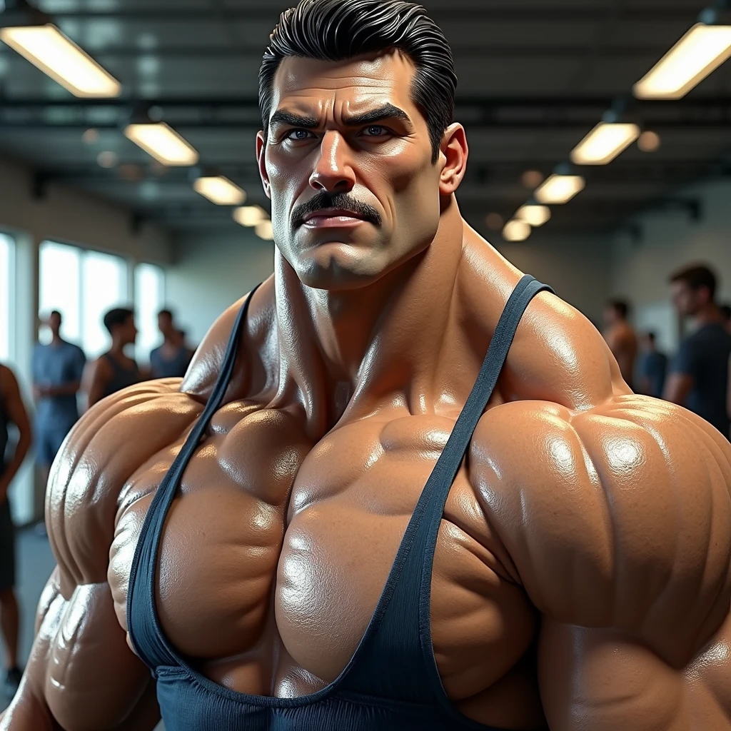 Cinematic soft lighting illuminates a stunningly detailed and ultra-realistic hyper muscular handsome aged 42 Bruce Wayne daddy bodybuilder with big arms,exuding huge sexual aura, (seductive), meticulous muscle definition, ((bara)), big pecs, ((erection)), tan skin, bara, that  trending on ArtStation. Octane  the perfect tool to capture the softest details of this 16k photography masterpiece