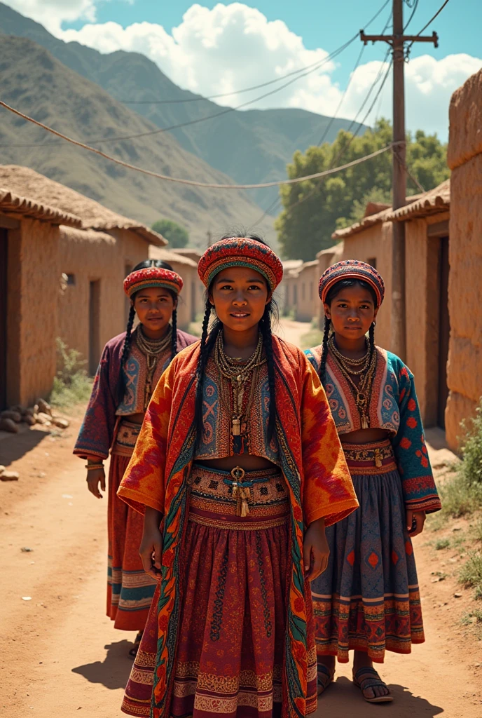 Images of people and cultures of Peru