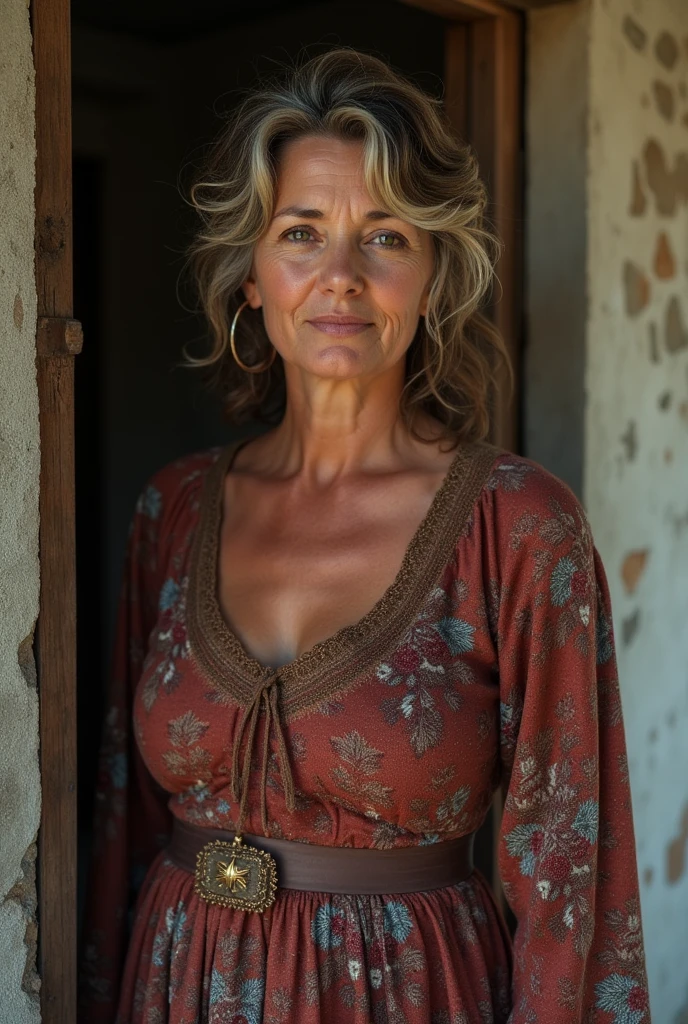 FOTO HIPER REALISTA DE MULHER LOIRA SEXY, MILF, 55 ANOS, SEIOS PEQUENOS,USANDO CALCINHA FIO DENTAL, DEITADA DE BARRIGA NA CAMA, COM BUNDA PRA CIMA, PERNAS SEMI ABERTAS, BOCA VERMELHA DE BATOM, ROSTO 50 ANOS, EXCITADA