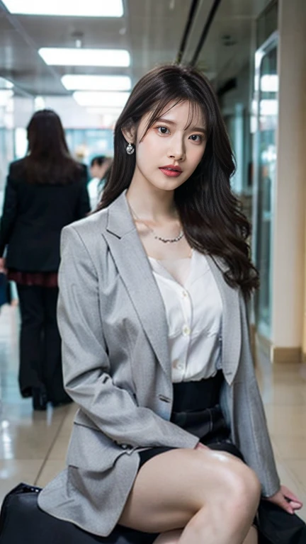  random hairstyle、 Long Hair、Long Hair、 straight hair、 wearing a suit jacket、 Button Open Jacket 、open suit、Wearing a suit is strict、An elite secretary for the upper class、 Wearing High Heels 、wear a suit、Wearing a suit、business woman、Business Wear、Wearing a black suit、woman wearing suit、suit、suit、Shooting from the front、 have a large file size、 first-person view、 center image 、work in  office、Wearing pancompanyhose、 office、company、night、Best Qualicompany、Super  Details、small  Details、 high definition 、8k Dende wallpaper、 perfect dynamic composition、beautiful beautiful目、 Natural Colored Lips、 Necklaces 、 RANDOM SEXY POSES 、The body is facing the front、 20 year old girl 、night time、Perfect Scompanyle、beautiful顔、1 Girl、very  Details、masterpiece、top-qualicompany、Ultra-high resolution energy A、8K high definition 、Photogenic claricompany、beautiful目、Drawing gradients、 perfect anatomyの体のプロポーション、Nikon Z9 80mm Lens、Elegant legs、long Thin legs、Thighs and skirt、Long legs、very beautiful Thin legs、Very beautiful long Thin legs、beautiful feet、good hips and Long legs、surGenuine high school girl、Cleavage Gap、The Super  Details細、 high definition であり、Super  Details細、reality、photoGenuineistic、RAWphotograph、beautiful Details 顔、 white skin、Genuineに pubic skin、fine fabric Texture、Texture、 perfect body、 cute face、 natural neck length with a cross-shaped iris、Thin legs、Thin legs、beautiful collarbone、 high definition 、 perfect anatomyの体のプロポーション、Golden Ratio、Perfect hands、1 Girl、16k、 pubic skin、 cute Korean girl 、K-POPアイドル、 Details 顔 of asian girl、Eyes and lips、Professional makeup、Asian Face、beautiful aesthetic 顔、1 beautiful woman、 sharp focus、 captivating gaze 、 and attractive expressions 、pay attention to  Details、Detailed Genuine skin Texture、model body 形、beautiful、 pantyhose、Genuine、allows the woman to be the focus of the image、Completely subjective、front、Golden Ratio、Perfect hands、As photograph shows、Genuine、woman、Beauty、 perfect anatomy、correct、anatomically correct、symmetrical and proportionate body、Human hand、Strangely perfect、Near perfect、night、night、 best quality、Super  Details、 Details、 high definition 、8K wallpaper、beautifulwoman1 person、 sharp focus、beautiful  Details eyes、Thin Hair、 Detailsreality的な skin Texture、from the front、 cute Korean girl 、K-POPアイドル、 Details 顔 of asian girl、Japanese、beautiful顔、Professional makeup、Asian Face、beautiful aesthetic 顔、 captivating gaze 、 and attractive expressions 、pay attention to  Details、16k high definition 、 high definition であり、beautiful Details 顔、Genuineに pubic skin、photograph、8K huh?、 high definition 、night、 first-person view、 center image 、beautiful beautiful目、Drawing gradients、1 beautiful woman、allows the woman to be the focus of the image、Completely subjective、 perfect anatomy、correct、symmetrical and proportionate body、Strangely perfect、Near perfect、masterpiece、超 high definition 、( accurate anatomy:1.5)、((from the front:1.3))、1 Girl、Japanesewoman、Alone、( classy and cute girl :1.3)、1 Girl、(1 Girl)、16k、 pubic skin、Eyes and lips、 sharp focus、student photography、(delicate  Details:1.4)、( Photo Real:1.4)、 Octane Rendering 、 complex 3d rendering、night、 viewers、Look straight ahead、Nogizaka idol、 Korean idol 、(RAWphotograph、 best quality)、(reality的な、 Photo Real:1.3)、very delicate and beautiful、 soft light you're handling、beautiful  Details girl、(finger  Details)、Highly  Details eyes and 顔、beautifully  Details nose、Dense and beautiful ey