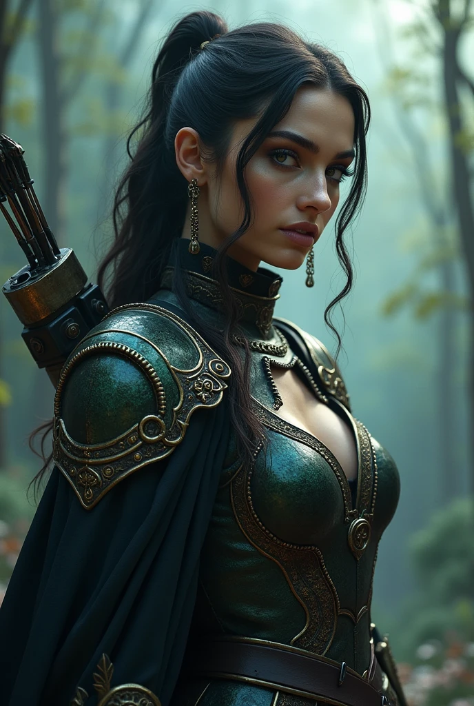 Sexy 1 adult cute female elf, long hair, dressed leather in medieval clothing, agitated state, indignant, angry, fighting off the tentacles of a slime monster in the middle of a well-lit cave, looking at the viewer. photorealistic, soft light, overall detail: 1.5 high detail face, high detail skin, athletic body, (perfect proportions), Heavy Metal aesthetic, high fantasy background, high quality, masterpiece, realistic photo, intricately detailed, 8k, HDR, shallow depth of field, wide light, high contrast, backlight, light flares, sharp focus, RAW color photo, looking at the camera, cool colors, various poses