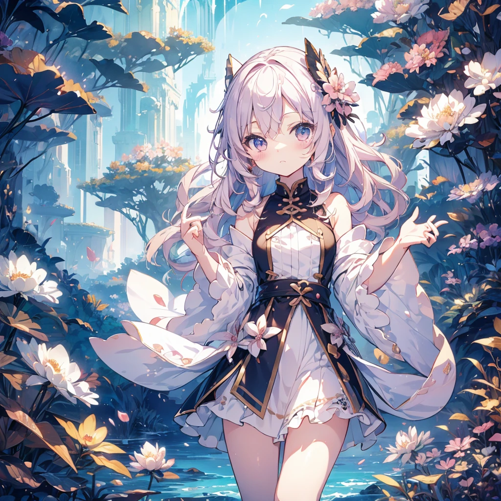 ((masterpiece)), (top quality), (best quality), ((ultra-detailed, 8k quality)), Cinematic lighting, soft semi-backlit light, (detailed line art), absurdres, (best composition), (high-resolution), Aesthetics, cel-shading,
BREAK, a pixie wearing pixie armor,flying through the magical forest,sparkling fairy dust,floating flower petals,majestic sunlight filtering,beautifully textured foliage,enchanted glowing mushrooms,twinkling stars,surreal atmosphere,breathtaking scenery,whimsical details,glowing ethereal wings,fantasy realm,enchanted creatures,mystical aura,graceful motion,magical energy,tiny sparkling jewels,dream-like ambiance,serene and enchanting,ethereal beauty,magical adventure,enchanting colors,enchanted beings,fairy tale setting,enchanted light beams,spellbinding charm,tiny intricate details,magical wonderland,fantasy-filled,enchanted whispers,floating and ethereal,light and airy,mysterious yet inviting,otherworldly vine-covered trees,colorful and vibrant,a world of imagination,fantastical elements,breathtaking flight,playful and mischievous,exquisite craftsmanship,whispering tree spirits, (Pointed ears:1.3), White hair, (beautiful detailed eyelashes, eyeshadow, pink eyeshadow), Concept art by Mikimoto Haruhiko, by Kawacy, By Yoshitaka Amano,