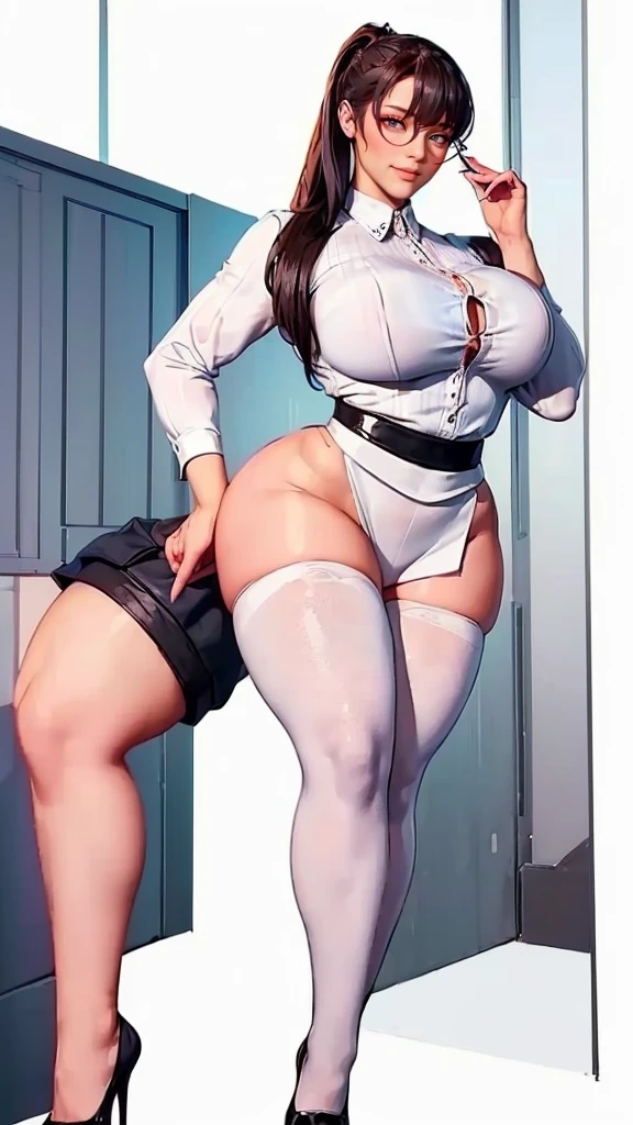 officer,officer ,((beautiful prostitute))),( sagging huge long wide heavy breasts),(sexy and mature woman。With an alluring smile，She has a plump figure, Has a small man's waist, Wide hips, And huge breasts. Presented in HD and HDR quality.]，Breasts larger than torso，camel toe，Sexy Suspender stockings，plus size femininity，KIRT SET 。White-collar beauty，secretary。Hip skirt。City girl。穿High heel。sexy girl wearing glasses。soft big breasts。Breasts larger than torso。Silky woman。Sexy hot woman。full-body shot，High heel。Camel toe。Model shooting pose。City girl。urban beauty。Tight Hip skirt，Soft and comfortable leather。Hip skirt。Short skirt。Sexy secretary。Ponytail secretary。female teacher wearing glasses。leggings。Suspender stockings。female tutor。sexy and seductive。Sexy female boss loves to wear sexy lingerie，Desirable female boss in business attire。 WHITE SHIRT HIP SKIRT SUIT WOMAN BOSS。
