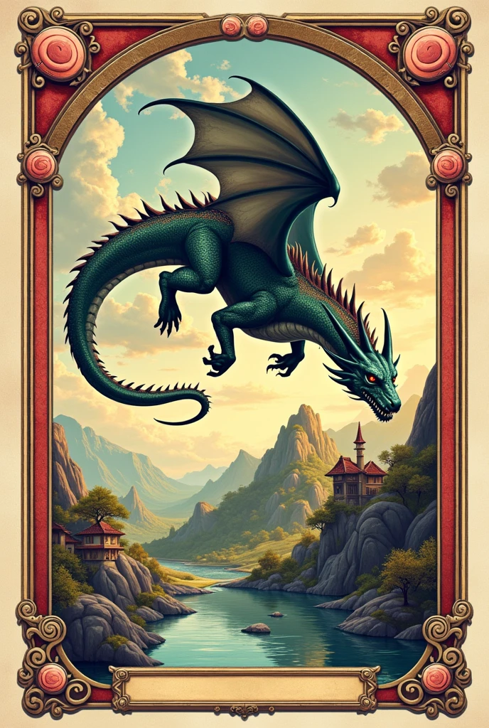 Let the dragon and the sky be animated