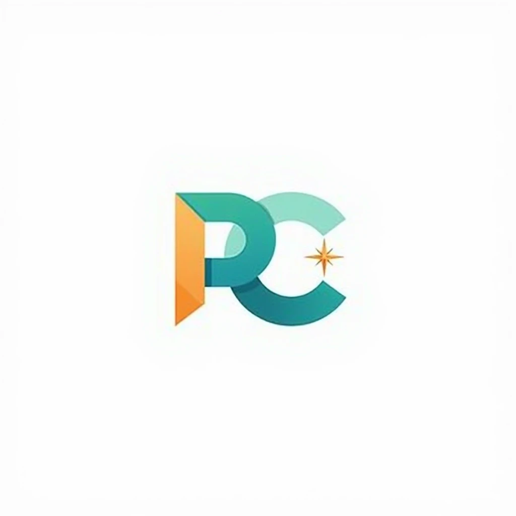 Create a flat vector, illustrative-style lettermark logo design for a motivational page on Instagram named 'revolve.club', featuring the initials 'R' and 'C' intertwined in a dynamic spiral pattern, symbolizing growth and continuous improvement. Utilize a gradient of blue and green to convey tranquility and motivation against a white background. Do not show any realistic photo detail shadingCreate a flat vector, illustrative-style wordmark logo design for a motivational page on Instagram named 'revolve.club', where the 'o' in 'revolve' is transformed into a stylized compass symbol, representing direction and guidance. Use vibrant colors like teal and orange to evoke energy and positivity against a white background. Do not show any realistic photo detail shading.