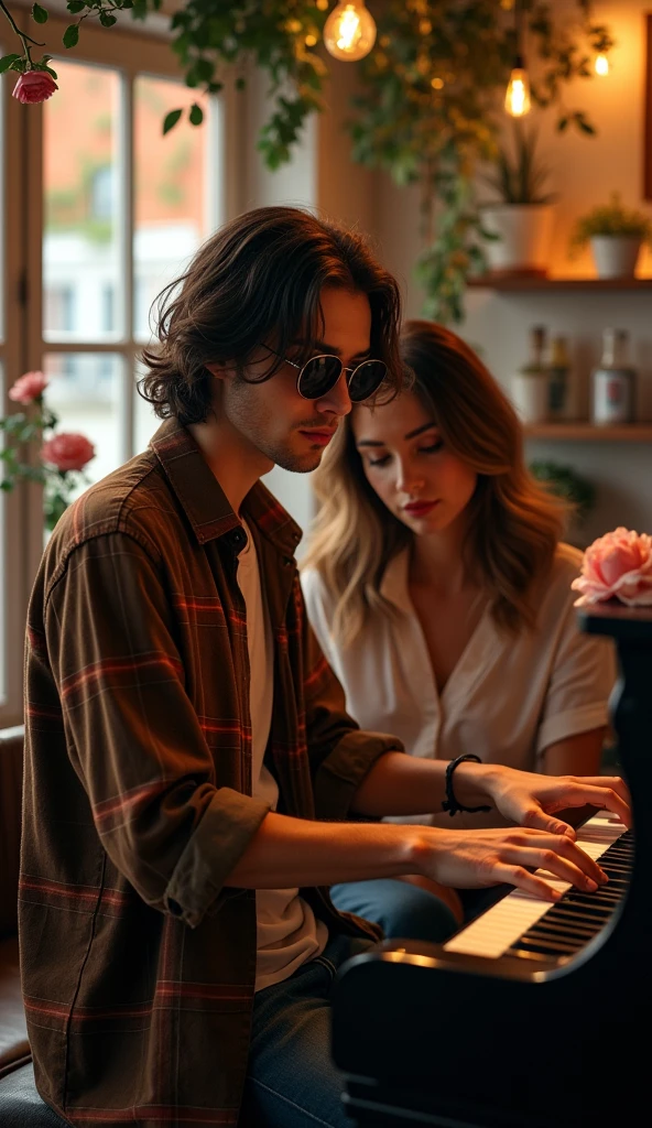 Emma and Lucas met on a rainy afternoon at a small, cozy café. She was a budding pianist, and he was an aspiring writer. Their eyes met, and an instant connection was made. They shared their dreams and aspirations over coffee, and it felt like they had known each other forever.