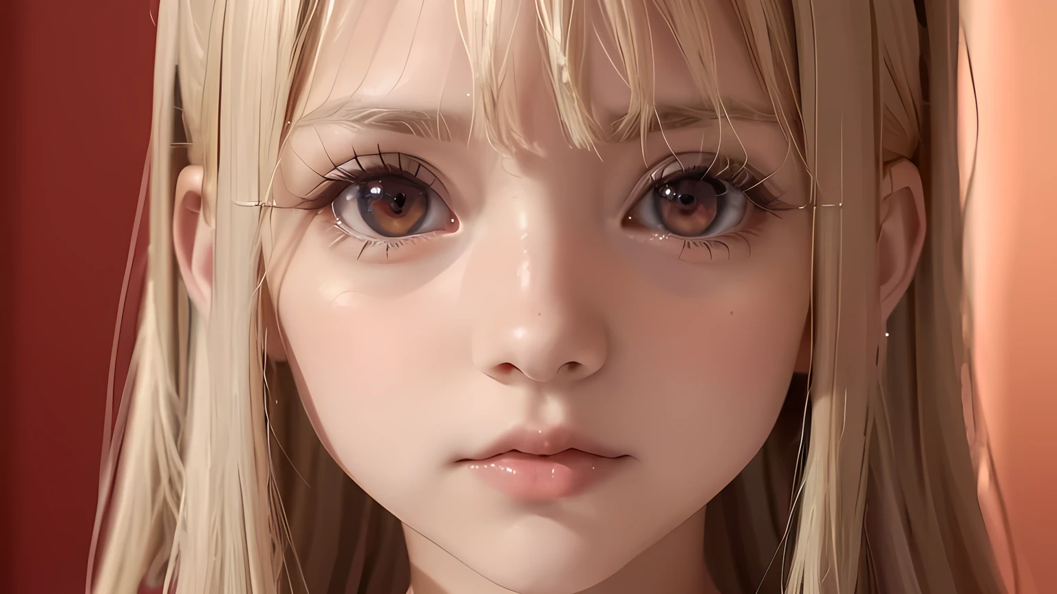 (best quality,4k,8k,highres,masterpiece:1.2),ultra-detailed,(realistic,photorealistic,photo-realistic:1.37),long blonde hair and red ruby eyes, full body, cute completely naked girl showing pussy to camera, flat chest, short stature, adorable, round beautiful face, youthful