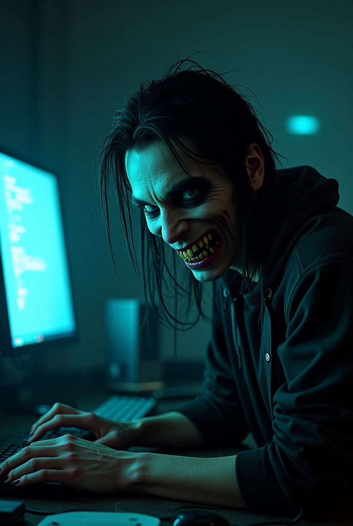 Sycophantic killer playing video games