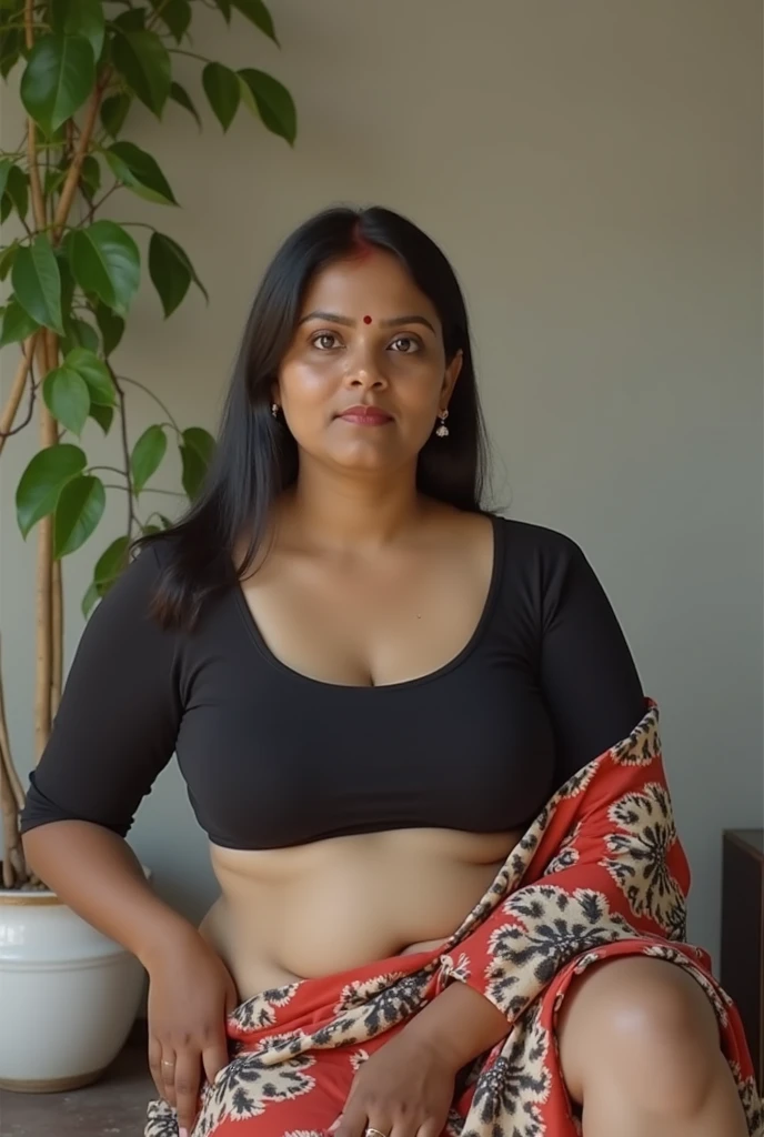 Kerala mallu female reshma in home outdoor...kerala reshma is average sized body - SeaArt AI