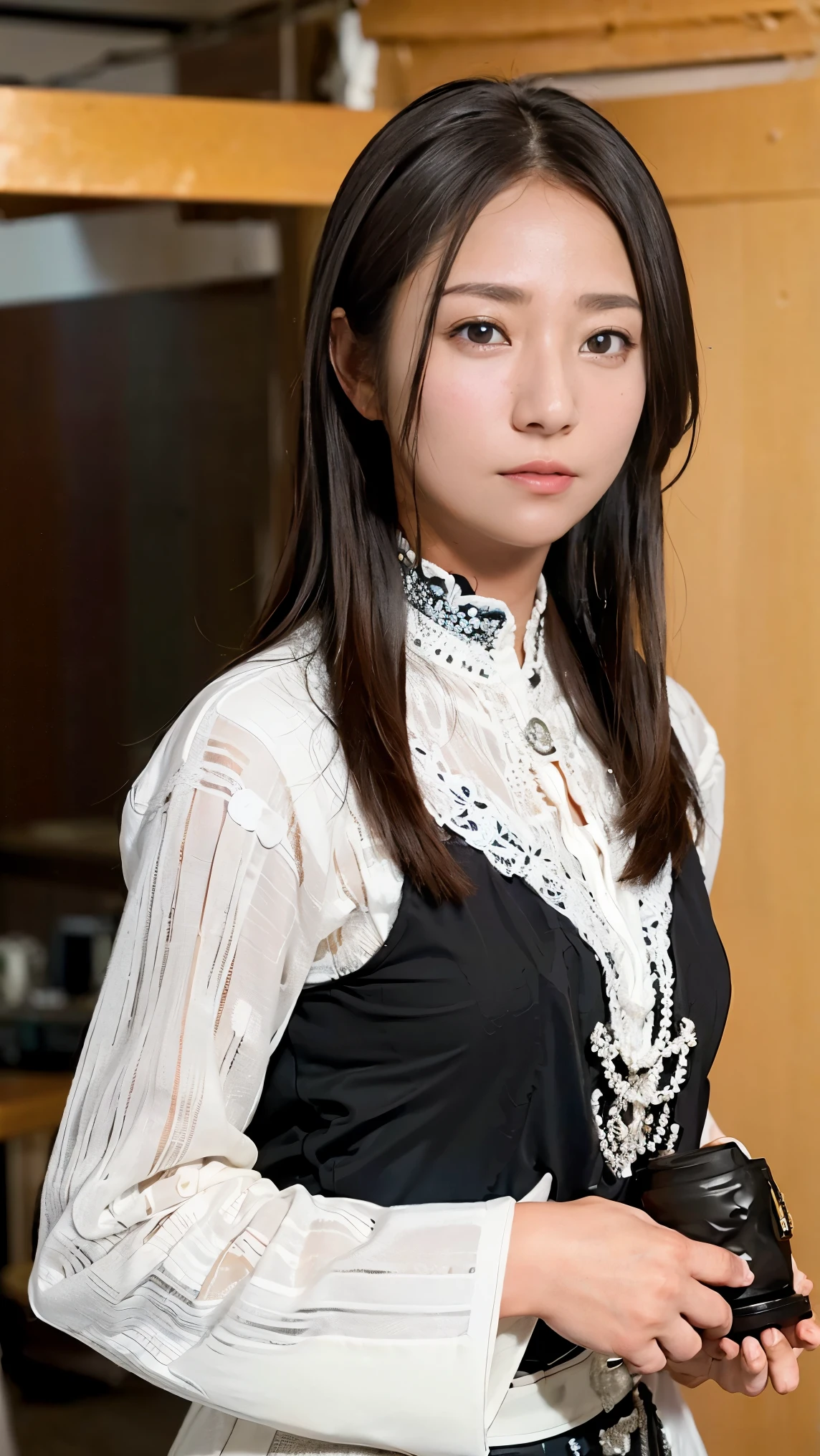 Blouse Clothing:2.55, Everything modern:1.66, images of cute japanese women, 20 years old, Oil, One Length Hair&Hair Straightening Balm :1.55, (photo Realistic:1.4), (hyper Realistic:1.4), (Realistic:1.3), ( smoother lighting :1.05), ( The quality of movie lighting has been improved :0.9), 32K, 1 person,20 years oldの, Realistic lighting, Backlight, LIGHT SHOTS YOUR FACE, ray tracing , ( bright light:1.2), (Improved quality:1.4), (Highest quality Realistic textured skin:1.4), fine grain, detailed face ,(smile:0), (Emphasise close-ups of the face:1.3), ( Enhances the beauty of skin texture :1.1),(( extremely accurate anatomy:1.0)), ( Enhances the beauty of skin texture :1.1), Clean, glowing skin, mesh, thin:1.2, (Realistic:1.3), Realisticなライティング, ( smoother lighting :1.05), 32K, 1 Japanese woman in a Go class, fine grain, detailed face , (film grain:1.1),( for straight hair emphasizes body lines:1.1), high definition , Natural Look , Kind eyes, Improves hair quality, Subtle light and dark, Transparent muscles, Graceful Posture, beautiful eyes , vivid details , Soft light reflection, Beautiful contours, Delicate skin tones, Thin hair , images of cute japanese women,