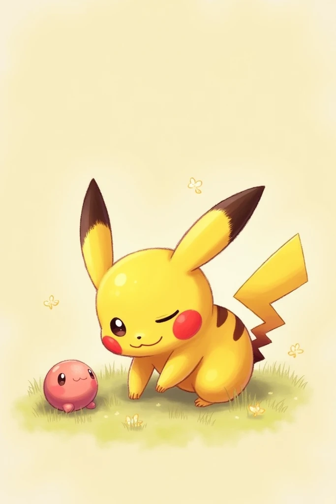 (Feral pokémon Pikachu ),Thinking bubble bout dicks