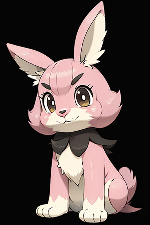 Female furry sara rabbit pokemon v style 