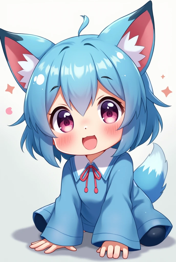 Rimuru Tempest, Wolf ears, loli cute