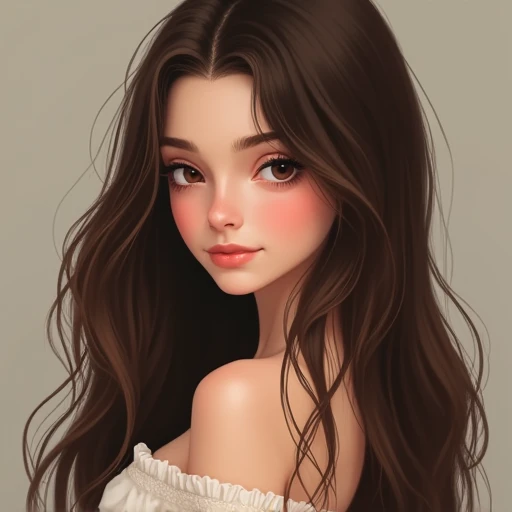 a beauty girl，whaite hair，highr