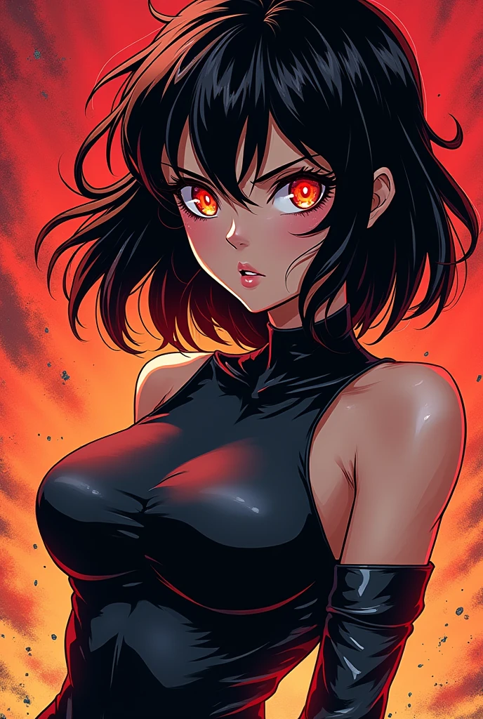 Ultrareal manga avatar that says or puts MEKAG0END10S

