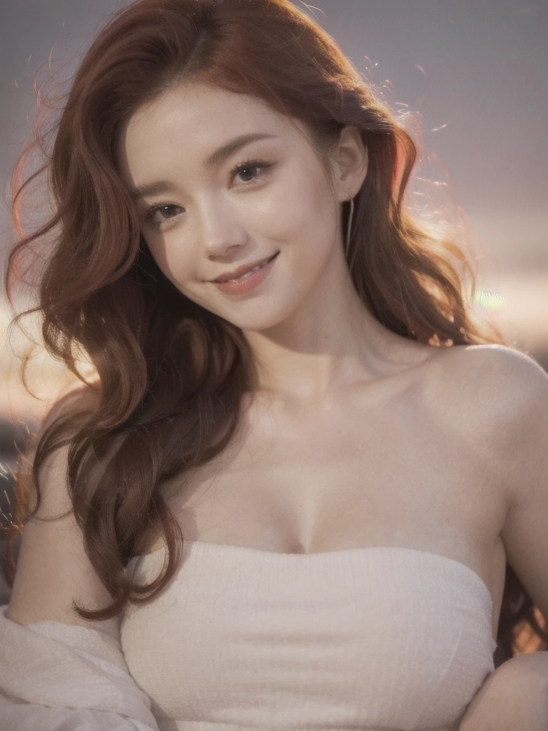 Nikon RAW photo,8 k,Fujifilm XT3,masterpiece, best quality, realistic, photorealistic,ultra detailed,1girl,solo,
upper body portrait,close up photo,
standing, beautiful sky,luxury red dress, surrounded by a sea of grass,
suzy1, <lora:suzy_v21-000018:.9>