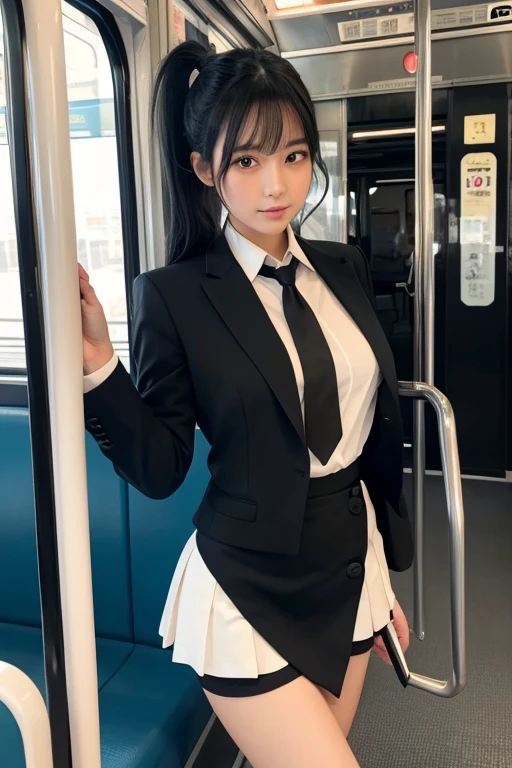 Top quality, 8K, masterpiece, ultra-detailed, white lace panties, flushed, half-smiling, European slim eyes