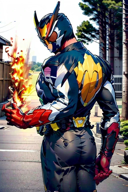 Backstreets,    Japanese , Beautiful Young Handsome Man with a Cool Handsome Face  ,   beautiful sexy young masked rider,  Glowing Kamen Rider Suit  , 18 years old,   Toned and Muscular  , , Long Hair,  long bangs 