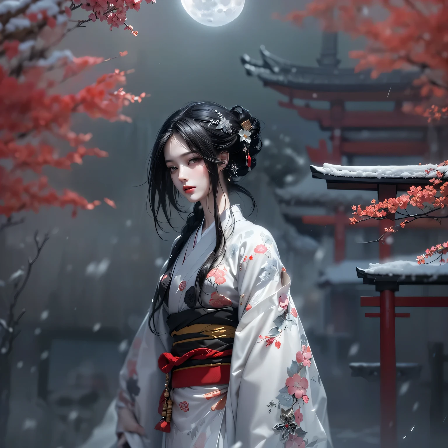 The original image was created on October 27, 2024.
Yuki-onna