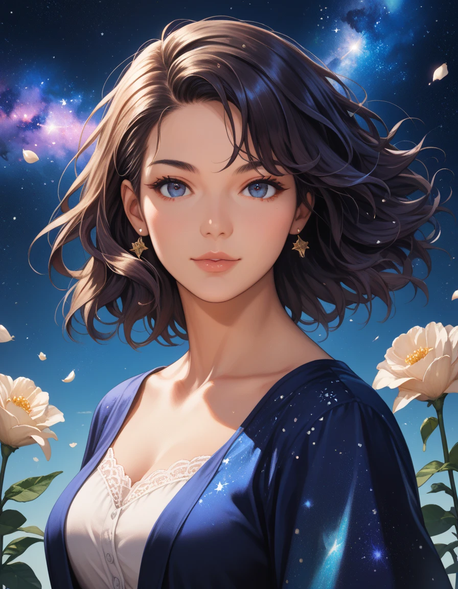 (detailed lips), (realistically:1.37), (Vibrant colors), (Studio lighting), (Focus sharp), (HighDynamicRange), (bokeh), (to contrast), (k hd:1.2), (Elegant), (gracefulness), (youthful), (posh), (sparkle eyes), (Radiant), (serene), (glowing), (like a dream), (dynamic), (gorgeous one), (sensitive), (drastic), (Complex), (everlasting), (Exquisite), (mistic), (Ethereal), (mistic), (flawless perfection), (Interesting), (unique), (tmasterpiece), (A high resolution), (Best quality, 4K, 8K), Alone, 18yo Girl.