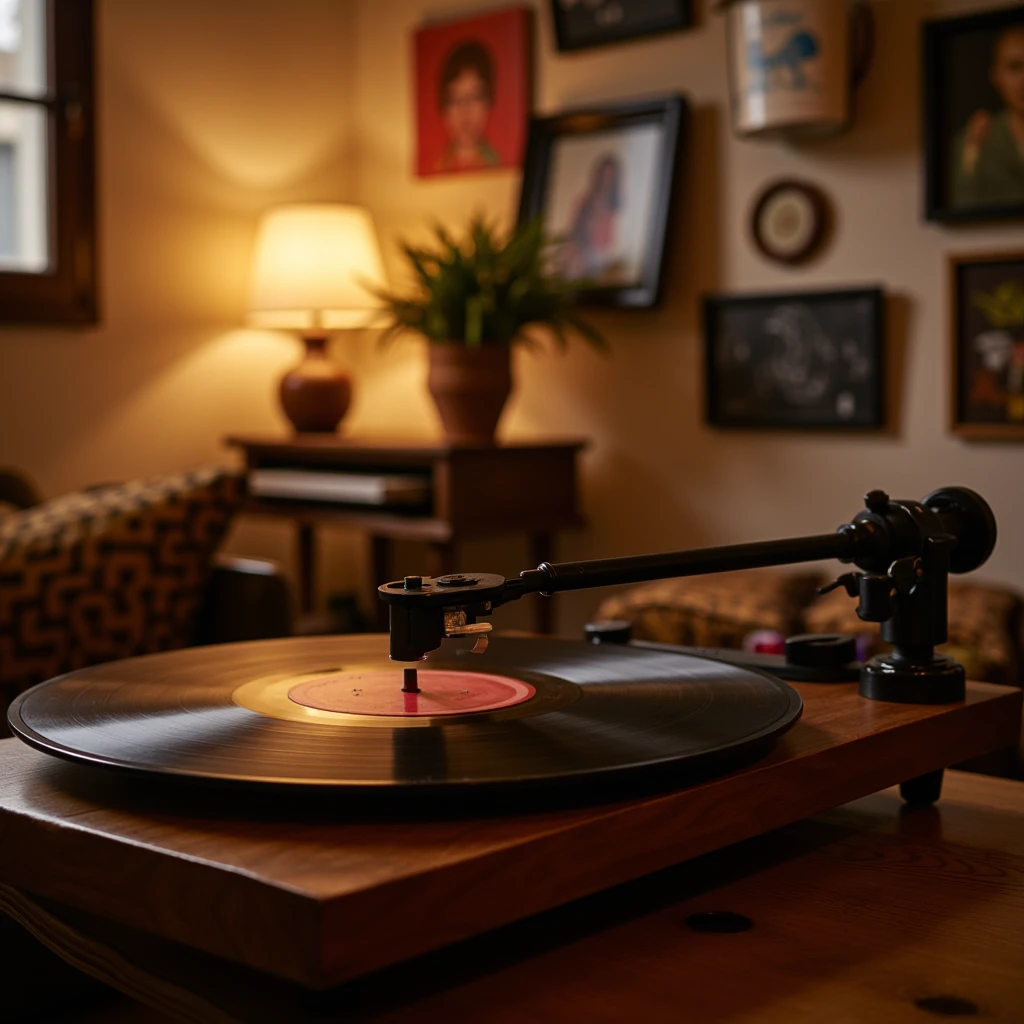 Vintage Record Player, Guardians of the Galaxy, a full body portrait of a tiny anthropomorphic raccoon on a spaceship, view from front, big eyes, professional lighting, color graded.

full body, Professional, perfect composition, ultra-detailed, intricate details, best quality, masterpiece