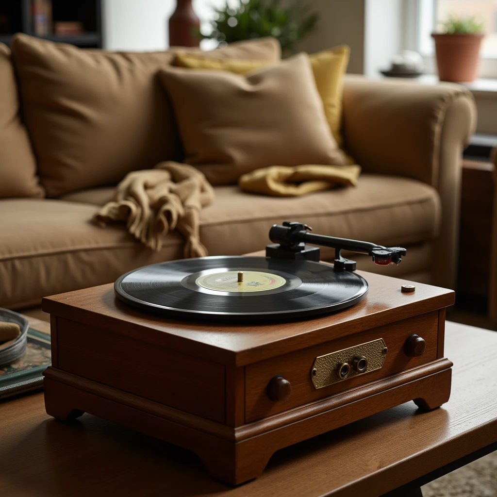 Vintage Record Player, Guardians of the Galaxy, a full body portrait of a tiny anthropomorphic raccoon on a spaceship, view from front, big eyes, professional lighting, color graded.

full body, Professional, perfect composition, ultra-detailed, intricate details, best quality, masterpiece