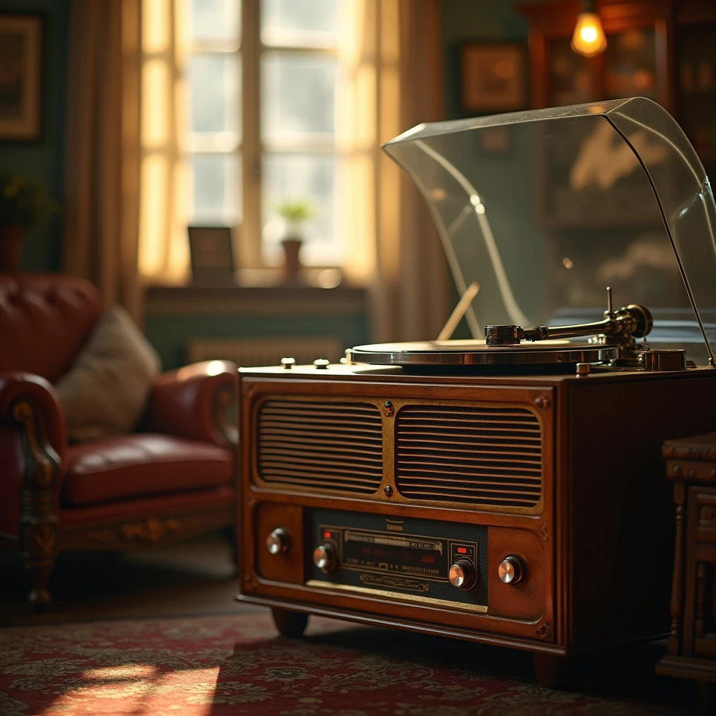 Vintage Record Player, Guardians of the Galaxy, a full body portrait of a tiny anthropomorphic raccoon on a spaceship, view from front, big eyes, professional lighting, color graded.

full body, Professional, perfect composition, ultra-detailed, intricate details, best quality, masterpiece