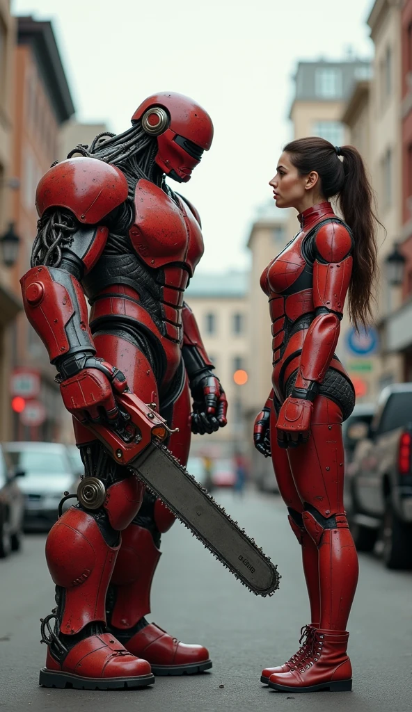 (masterpiece:1.1), (best quality:1.1), (intricate:1.1), (detailed:1.1), (ornate:1.1), (aesthetic:1.1), BREAK, (science fiction:1.1), (cyberpunk:1.0), (tragic:1.1), (red theme:1.0),(glowing:1.1), (metallic:1.0), BREAK, (upper body:1.0), (1boy + 1girl:1.1), (a muscled male demon with black hair embracing a innocent looking girl with white hair:1.1), (cyborg:1.1), (mechanical parts:1.1), (pain and pleasure:1.1), (covered in blood:1.1), ral-barriertape <lora:ral-barriertape:1> ral-barriertape landscape