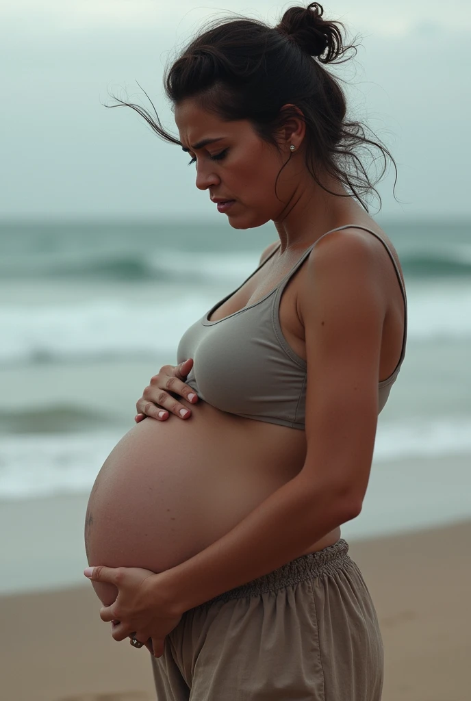 Super high resolution, best qualityer, photoshot, 16K, (photoshotrealistic: 1.2), cinematic lighting. A muscular African of black supremacy with a serious face, he is surrounded by the most beautiful European women and they are all white and Caucasian, make them blonde, redheads and light brunettes, they are pregnant. Place the background of Rio de Janeiro with the beach and Christ the Redeemer in the background. Get the image in 4k.