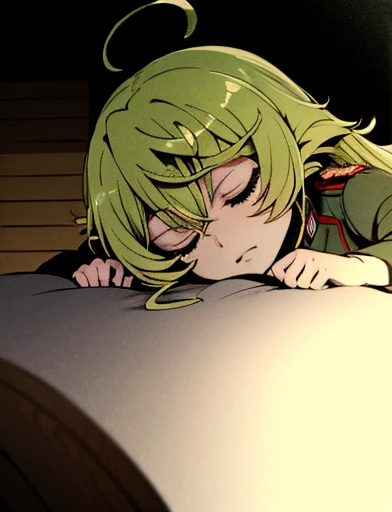 Tanya Degurechaff TanyaTheEvil Youjo Senki, sleeping