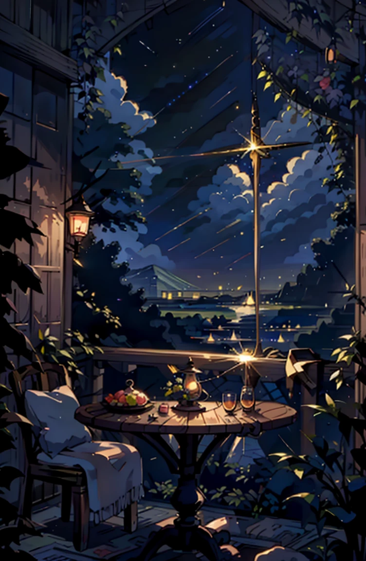 {{{ crescent, table top }}}, {{ best quality,  ultra-fine illustration, Beautiful and delicate water}}, {{Very delicate light }}, {{nature, Painting}}, {{ excellent lighting , A more transparent star, Quality Mountains々々々々々々々,  very beautiful 8K PCG wallpaper }}, (mesa),  sunrise,  randomly distributed clouds, cliff, ((Rotating starry sky)), ((Lake of the mountain stream)), {{{Luminous Particles,warrior,  holds a sword ,  Japanese Knife  }}}