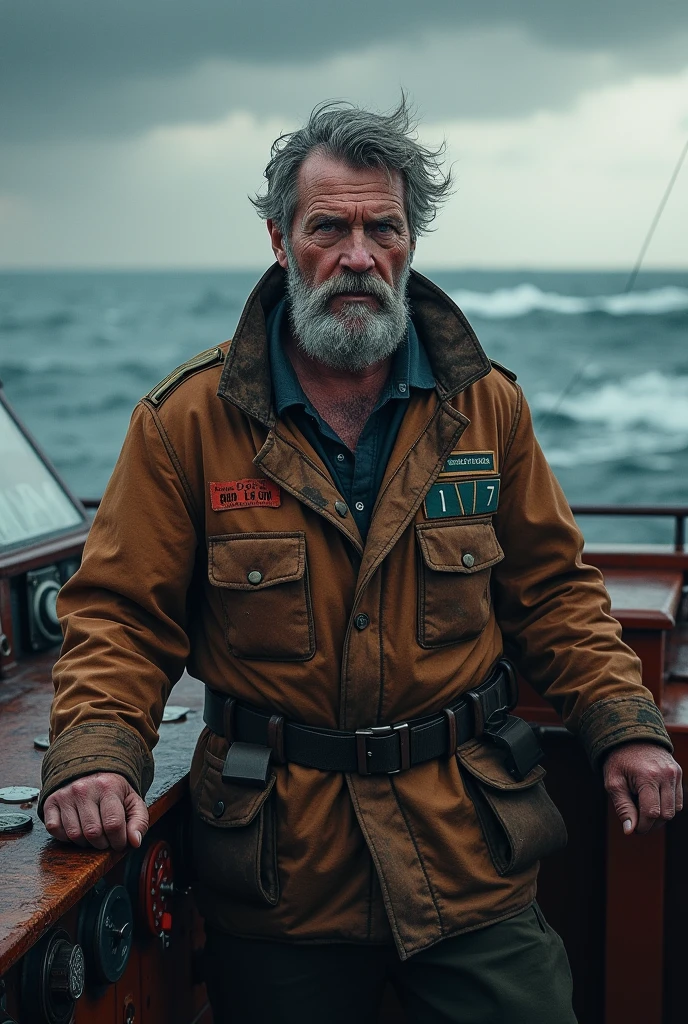 Rugged scruffy weathered old sailor, a portrait of a seaman with a rugged, ships captain, thick beard, capturing a slightly befuddled expression, he is sitting at the table next to him there is a bottle of whiskey, focus is on his facial expressions and the subtle details like the texture of his long beard and the glint in his eyes, cozy, moody cinematic atmosphere, soft cinematic light, RAW photo, dreamy soft focus, detailed photo, gorgeous, shallow depth of field, bokeh, volumetric lighting, iridescent skin, (surreal:0.4), hyper detailed photorealistic life-like accurate proportional 8k sharp focus, (accurate cinematic lighting), photorealistic detail