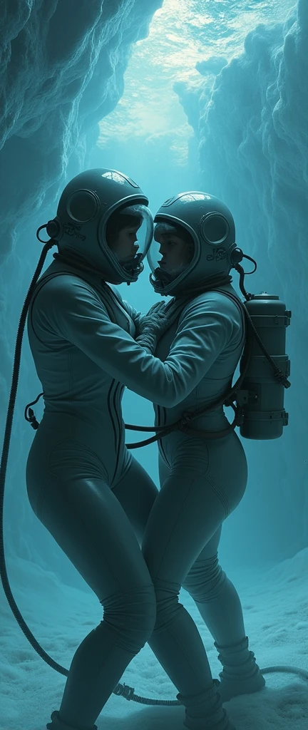 Scene 2: Zero Gravity Passion
• Setting: A zero-gravity chamber within the spaceship, softly lit with floating, ethereal props.
• Costumes: Minimal, form-fitting outfits that are easily removable, designed to accentuate their bodies.
• Action: The couple floats towards each other, their movements slow and fluid.
The zero-gravity environment allows for unique and intimate positions as they undress each other.
• Intimacy: They engage in a sensual, weightless encounter, their bodies moving gracefully and entwining in mid-air. The scene emphasizes the unique, floating positions and the freedom of movement in zero gravity.
• Details: The camera captures the elegance of their movements, focusing on their bodies and the fluidity of their encounter. Britney
