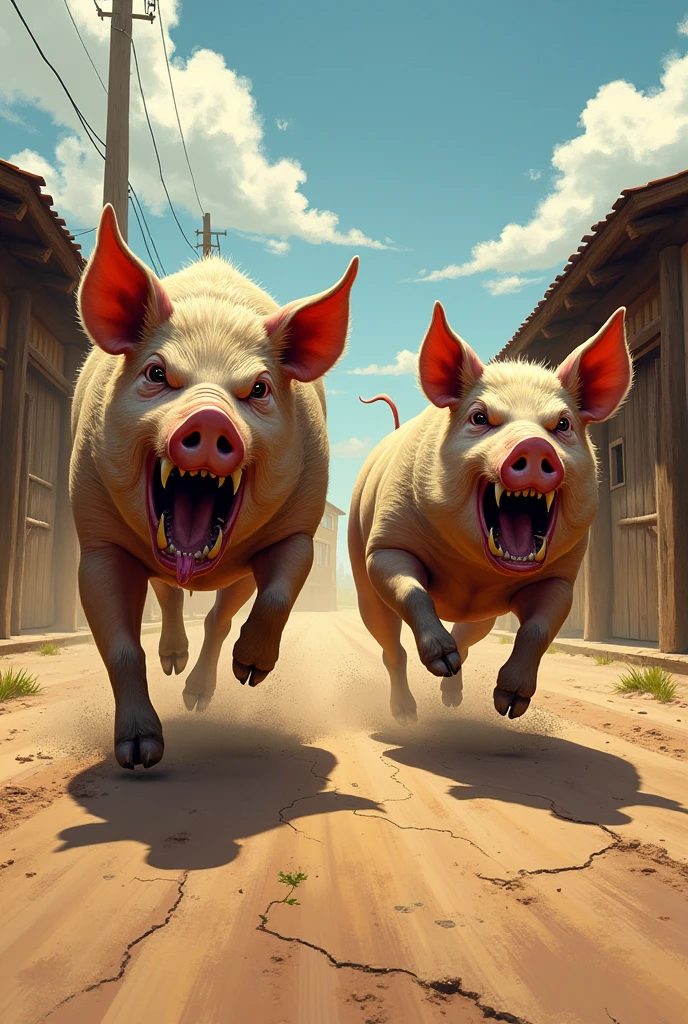 UHD, textured skin, best quality,A pink-haired,Beautiful girl living with a big pig,all-fours,from the front side,fullnude,huge tit,Black collar,red blush,shame,(pigsty),(On straw)