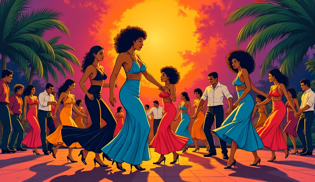 A poster for a private party, Only guest of guaracha,