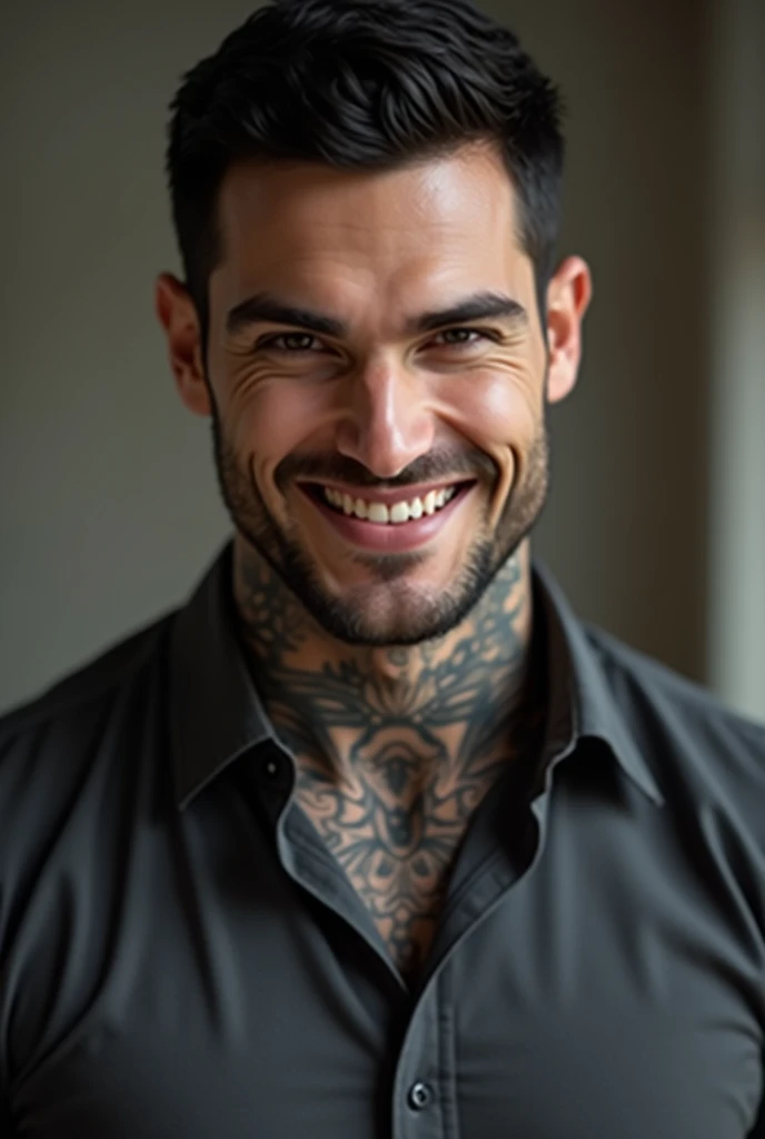 a 22 years old latin tattoed boy fully naked, frontal naked, artístico nude, muscle body, fade wavy short hair, pleasure moaning flushed face, the man is a sexy guy, muscle chest, large bulge, his hard cock is out, hard cock, he has wide shoulders, the man is sucking a realistic dildo, photo realistic, ultra realistic, realistic details, realistic features, Real Photo, Real Men body, UHD, HDR, HDR10, 8k, global illumination, realistic shadows, natural bright, realistic colors