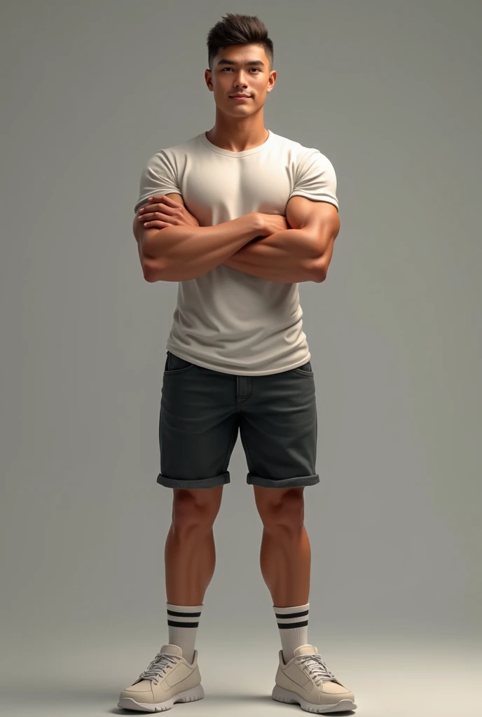 1boy, bulgej8, full body shot, full body angle visible from head to toe, full hd, arms detail, body detail, legs detail, face detail, feets detail, feet on the floor, hands detail, curly shaggy hair, slender body, soft thin face, standing in dynamic pose, wearing slip underwear, sneakers and white socks, in a room, with a ruler in hand, dramatic lighting, full body, body hairless, dominating, white or white skin, boy soft face, gighly light, highly detailed, looking at the audience, photography, detailed skin, real person, crazy detail, hype maximization, lighting complex detail , Highly detailed, Digital painting, artstation, concept art, smooth, sharp focus, illustration, Unreal Engine 5, art by Ross Tran and Greg Rutkowski and Alphonse Mucha, Show men only .8k Ultra HD, dslr, dim lighting, high quality, film grain, Fujifilm XT3, 2-person, two-person model. hype surrealism, hype surrealism, by Shen Quan, perfect body, beautiful young male model, an attractive man 18-2 aesthetic, Sunshine sports student, asianboy, bulgej8, Noosphere, fantasy dark, light and cold aesthetics,