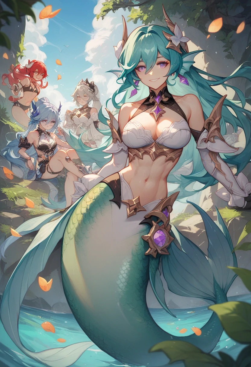 dragon princess, Emphasis on the collarbone