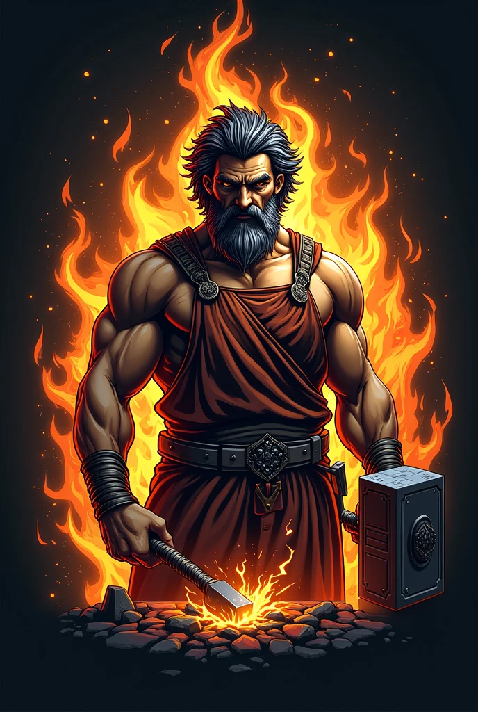 masterpiece, detailed, intricate, epic fantasy, colorful, full body, slight angle, man, 50 years old, hulking, brawny, fitted, ankle wraps, very hairy torso, fine detailed, running, intense action, dynamic juxtaposition, skimpy revealing slavery outfit, receding hairline, smirk, gladiator, with a sword, blades, big ancient city on fire in the background, heavy rain, pointing away, depth of field, particle effects, high quality shadows, intense action