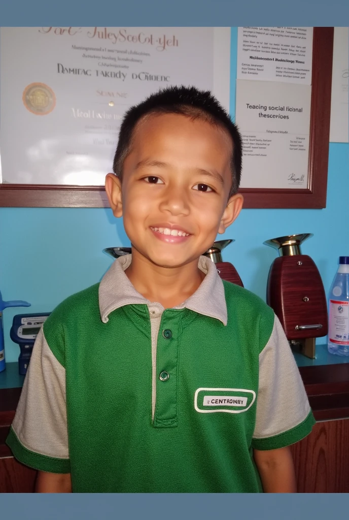 short hair, neat for men, school children