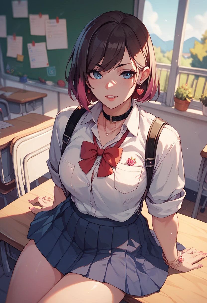 1girl,school girl