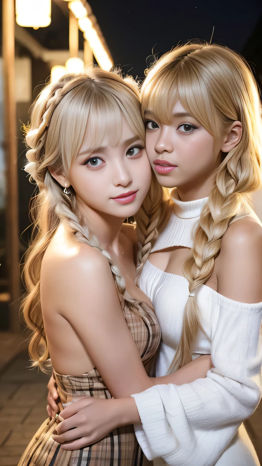 Long Hair, curly hair,White beige hair color:1.2,、 tan:1.5、1 Gal 、 Black Gals、(quality),8k,(masterpiece:1.3),(Two girls getting along:2.1), gal fashion、Nice skin,  pubic skin,  nice thighs ,Shining thighs, Glowing legs、Sexy big boobs， cute, cute, beautiful, sexy face of a  、A strong wind blows my hair in front of my face、Reduces the appearance of nasolabial folds、 tight miniskirt、A strong wind blows my hair in front of my face、美しい long blonde French braided hair、 Cute Sexy Eyes Hidden Behind Long Bangs、Staring at me with teary eyes、 off-shoulder 、 out of your belly button、 platinum blonde french braid hair 、Flashy accessories、Looking up at the camera 、A face of ecstasy、 Face at Peak Sexual Arousal 、Open-air bath in the sky、Illuminated by bright light、Subject lighting、 earrings for a woman alone、whole body、 very detailed顔と肌のトーン、 Always Wear Skirts 、Yankee Lori Gal 、Flashy accessories、 off-shoulder 、 Scenery with a spectacular waterfall 、 ONE GIRL 、Long Hair,Curly hair,White beige hair color:1.2,、 tan:1.5,Selfie:1.5、maSterpiece、HigheSt quality、Extremely detailed 8K、、 very detailedな、 very detailed、very Realistic、RealiStic、JapaneSe、one person&#39;S、High Head Rate、Beautiful realiStic face、RealiStic face in every detail、 attention to detail, RealiStic Hair、Beautiful and realiStic hairStyleS、Beautiful and realiStic eyeS、h very detailed realiStic eyeS、Proportional eyeS、H very detailed pupilS、 very detailedリアルな自然な眉毛、 very detailedリアルな唇、 Beautiful and realiStic lipS、Pink lipStick、Sexy lipS、RealiStic and well-proportioned breaStS、RealiStic medium Sized breaStS、Slim Abs、 Very detailed skin、Ultra-high reSolution,8k,RealiStic、   perfect sentences,  detailed lighting , Dramatic ShadowS,  ray tracing , 1 person,  watching the audience、Tight white camiSole:1.5、Big BreaStS:1.4 、CondeScending Smile、CompenSate、 sit in bed
