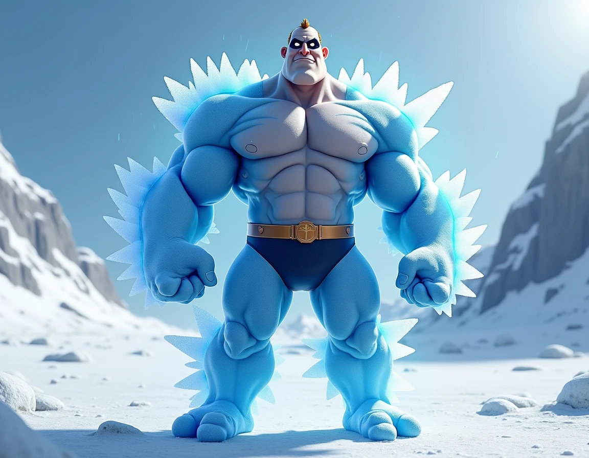There is only one handsome Chinese man in the photo,35 years old,tall, Fitness,Smooth body,Smooth skin,No chest hair,short hair, O-Shaped Beard,Perfect body, Dark skin color,Radiant Skin,Smooth skin,Shiny, shiny skin,Smooth pectoral muscles,Muscle bulge, muscular, Very large pectoral muscles,Very sexy abdominal muscles,Very well-developed leg muscles,Huge concave and convex area,Brightens oily skin,Wearing a shiny gold leather thong,Handsome face,Normal human toes,Correct and accurate male body proportions,Gold Collar,Gold bracelet,Gold anklets,Stand on a glacier,Night sky,A sky full of stars,There are auroras,Colorful,Charming dream scene,Epic。