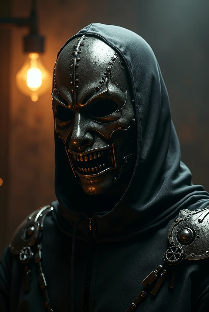 a creature,stark ,skull mask
