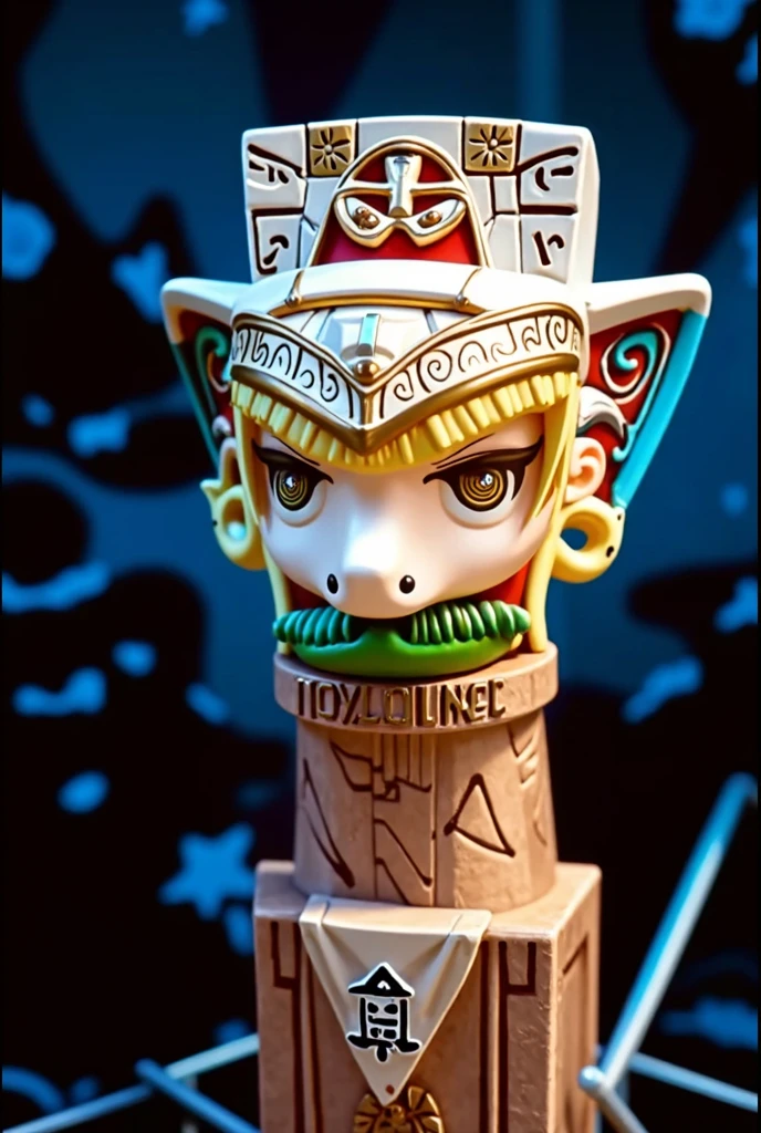 Medieval jester | papyrus art | Goryeo Blueprint Mapping    --style raw